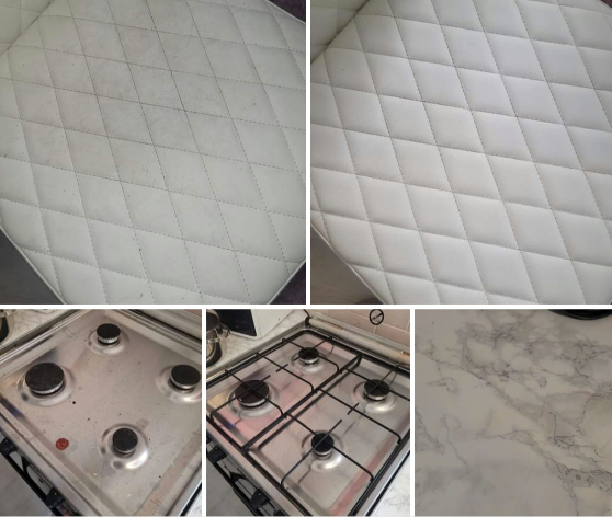 Non scratch scour,soap filled cleaning sponge (fragranced)