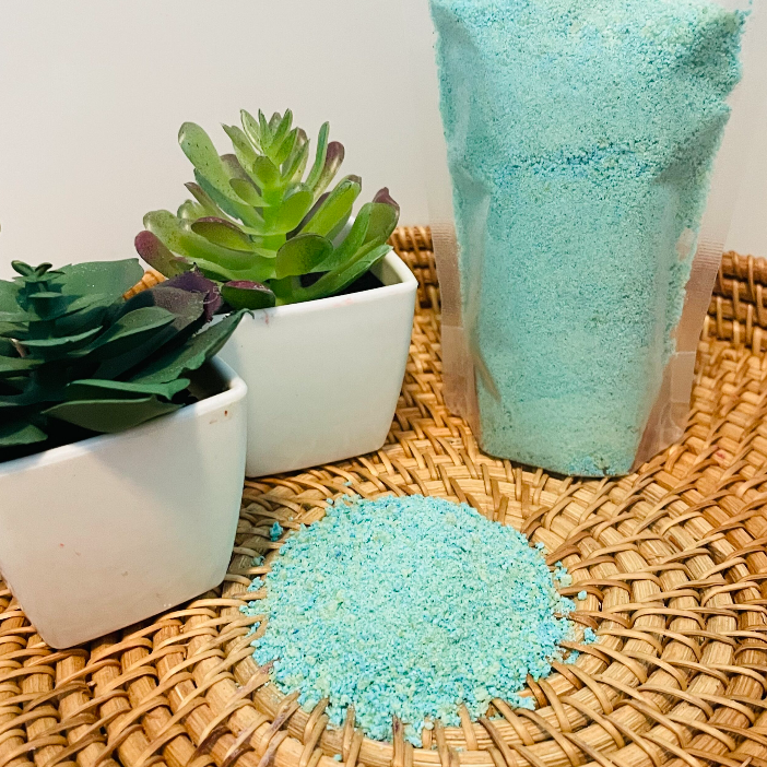 Epsom foaming bath salts