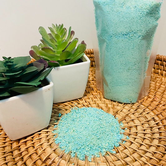 Epsom foaming bath salts