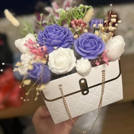 Wax bouquet-local delivery or collection only...3 day turnaround